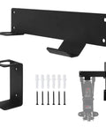 Floor Jack Wall Mount With Handle Holder For Easy Garage Storage And Quick Access Heavy Duty Jack Holder and screws