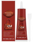 Clear Leather Repair Tape With Strong Flexible Adhesive And Scraper for leather repairs, bottle and packaging front view