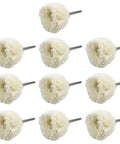 Go-To 10 Piece 1/8 Inch Cotton Polishing Buffing Wheel Set For Dremel Rotary Tool Pro Grade Jewelry Silver Watches Glass Ceramics