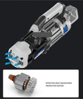AoXhugB Electric Rebar Bender Machine For Professional Construction Crews showing brushless copper motor and heat dissipation features.