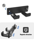 Keep Your Workbench Tight With These Heavy Duty Magnetic Chuck Key Holders That Snap Fast To Metal Frames So Ya Never Hunt Down Missing Bits Between Rush Jobs On The Daily Grind, black steel tool holder with strong magnets.