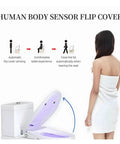 Human body sensor demonstrates Top Shelf Smart Toilet Seat Kickin Instant Warmth With Seamless Auto Flip Cover Adjustable Water Temp.