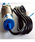 Heavy Duty Capacitive Proximity Sensor 30mm Diameter With 1 to 25mm Detection Range, DC 6 to 36V, PNP 3 Wire NC, coiled cable view