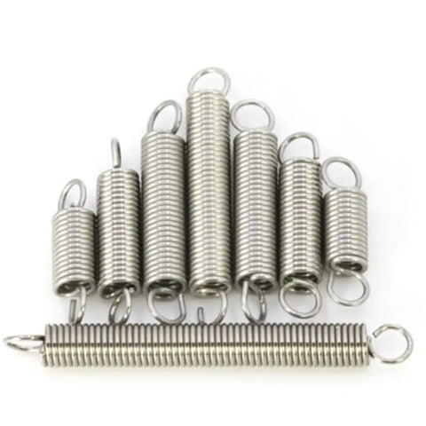 Snag These Badass Stainless Steel Tension Springs With Hooks For Your Next Gearhead Project. Variety of sizes in 10-piece kit.