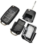 Lowkey Discreet Car Key Diversion Safe With Hidden Secret Compartment Stash Box Decoy Key Fob disassembled showing compartments.