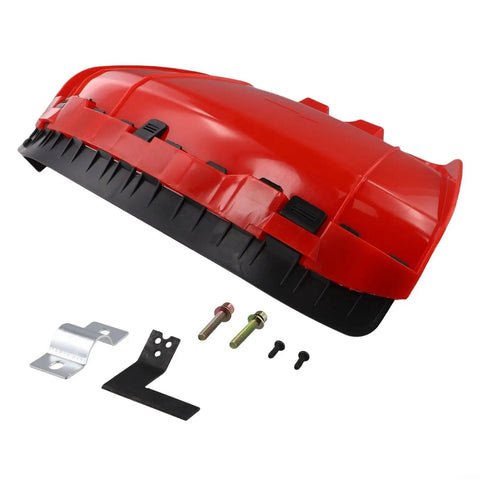 Heavy Duty String Trimmer Guard Shield With Metal Connector for 28mm Shaft including screws and brackets.