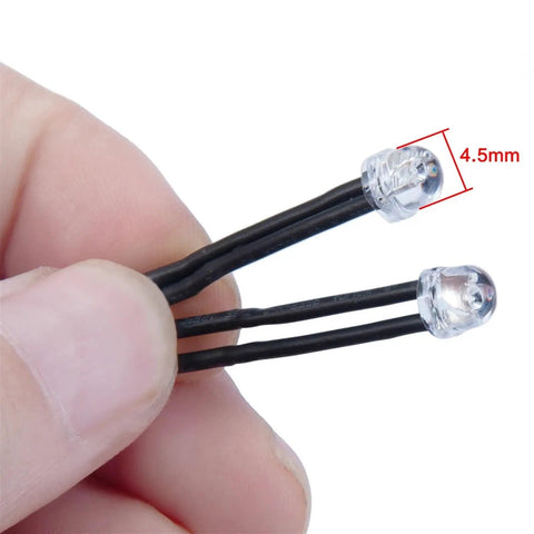 RC Light Strips Kit For One To Ten Scale Crawler Cars Lit Night Glow Roof Spotlight Multi Color LED System close-up