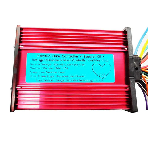 Universal Voltage Electric Bike And Scooter Controller 36V To 72V For 450W To 600W Brushless Motors With LCD Display Keeps Your Ride Smooth And Ready For Daily Grinds