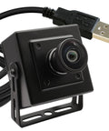 Front view of Lightning Fast USB Cam For PC With 1080p 60fps, 720p 120fps, 360p 260fps, featuring 120-degree lens and USB connection.