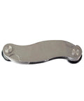 Metal screw pitch gauge, 28-leaf, metric 0.25–2.50mm, folding pocket steel thread measuring tool