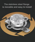 KSD301 125V 16A Thermal Cutoff Switch Normally Closed NC With 150C Off And 130C On Bimetal Snap Disc Ceramic Thermostat