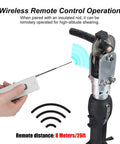 Beast Pro Grade Electric Hydraulic Cable Cutter with remote control operation for 30mm copper and aluminum cables.
