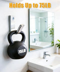 Heavy Duty Self Drilling Drywall Anchors And Screws Slam Right Into Walls Without The Headache Holds Heavy Loads Up to 75 Pounds in bathroom decor