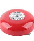Beefy 95dB Electric Fire Alarm Bell CB-6B Ringing Bell 150mm 5.9in for School Home Factory 110V AC with Aluminum Base