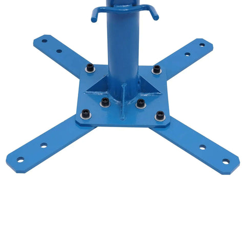 Heavy Duty Bead Roller Kit With Stand For Sheet Metal Beading And Flanging Includes Six Die Sets stand base detail