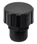 Buyers Products HBF12P Dc Hydraulic Power Unit Poly Breather Cap With Free Flow Ventilator For Reservoir Oil-Resistant 3/4 Npt Fits Hydraulic Tanks And Coolant Systems Keep Fluid Clean black plastic cap with 3/4 inch NPT threaded base