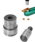 Punching Die Set for Hand Press Grommet Machine With 6mm 10mm 12mm Eyelet Hole Punch Tools, metal die and punch close-up