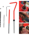 Thread Repair Kit 30 Piece Stainless Steel Set With Twisted Drill Wrench Threaded Inserts For M3 X 0.5 Screw Hole Repair And Conversion Pro Grade Heavy Duty Fix For Aluminum And Metal Projects, drill and insert tools for M3x0.5 threads