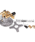 Beefed Up Replacement Horizontal Pump Kit For High Pressure Washer With 2.5 GPM 2650 PSI And Seven Eighths Inch Hollow Shaft Heavy Duty