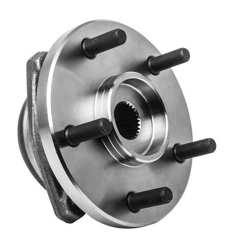 Left Or Right Wheel Hub And Bearing Assembly For 1999 2004 Jeep Grand Cherokee Five Lug 4WD AWD Drop In Direct Fit Replacement