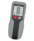 Professional Handheld Wall and Metal Detector Wall Scanner with LCD Screen, compact design, side view showing display functions.