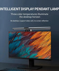 Screenbar LED Monitor Light For Reading And Gaming USB Powered Dope Backlit Desk Lamp on monitor with colorful display