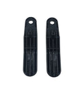 Pro Shop Grade Replacement Table Saw Lever Lock N250539 2 Pack with durable black plastic design for Dewalt DWE74911 models.