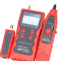 Professional Wall Detector Scanner And Network Cable Tester With Wire Tracking And Breakpoint Detection handheld tool with LCD display