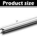 1/4 inch diameter screw extractor from 3 Piece One Quarter Inch Screw Extractor Set For Removing Broken Or Stripped Screws DIY Friendly Handyman Projects Pro Grade Steel Construction Kit Included shown with dimensions