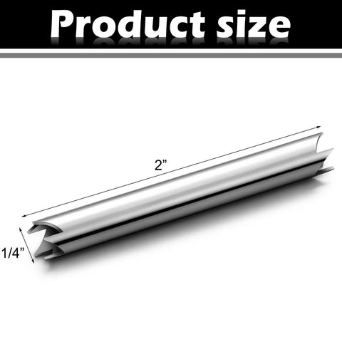 1/4 inch diameter screw extractor from 3 Piece One Quarter Inch Screw Extractor Set For Removing Broken Or Stripped Screws DIY Friendly Handyman Projects Pro Grade Steel Construction Kit Included shown with dimensions