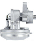 Heavy Duty Vacuum Pump For Ford Ranger 1983 To 1991 with a sturdy silver steel design and direct bolt fit for easy installation.