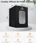Beefy 3D Printer Enclosure Fireproof And Dustproof Tent With Constant Temperature Protective Cover, dimensions 480x600x720mm