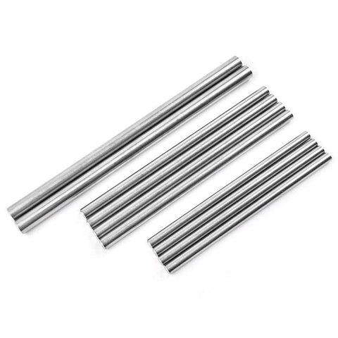 Stainless Steel Round Rods Dowel Pin Kit For DIYers And Crafting 10 Pcs In 5x100mm 6x120mm And 8x150mm Sizes