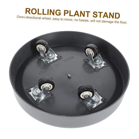 Heavy Duty Pot Trolley With Four Smooth Swivel Wheels Crafted as a No Sweat Garden Mover and Hella Tough Planter Cart for Large Flower Pots Indoors or Outdoors