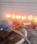 Portable 2000W Micro Hydro Generator for Off Grid Power 110V and 220V Pelton Horizontal Water Turbine lighting demonstration