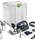 XL DF 700 Domino Joiner Set Pro Grade Workhorse Mortise Machine with components and storage box, ideal for precision joinery