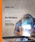 Cover of the Hands On Welding Blueprint Reading Guide For Welders Step By Step Weld Symbols Reading Prints And Practice Tips Spiral Bound Ninth Edition