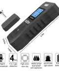4 Gas Portable Monitor With Rechargeable Battery And LCD Display Detects H2S O2 CO And LEL Four Gas Detector With 120dB Alarm