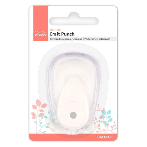 Circle Shape One Quarter Inch Lever Action Hole Punch For Paper Crafting And Scrapbooking With Flip Over Alignment packaging