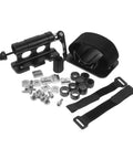 Heavy Duty Aluminum Roof Bike Mount With Quick Release Front Fork Clamp And Retaining Clip Universal Ride Ready Rack Bracket parts view