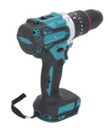 Tough As Nails 18V Cordless Drill And Impact Driver With Beast Mode Power showcasing rugged ABS casing and torque settings.