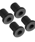 4 Pack Carbon Steel Sliding Barn Door Track Spacers And Connectors For Wall And Rail Track Spacer Assemblies Pro Grade Build