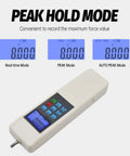 Boss Level Digital Force Gauge 1000N Handheld Dynamometer For Push And Pull Testing With Three Units N Kg Lbf Real Time And Peak Modes Auto Peak 447 Data Storage And USB Data Export, handheld digital gauge in peak hold mode