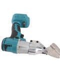 Cordless Electric Metal Shear With 360 Degree Rotating Head, power tool with metallic cutting blade for home decoration projects.
