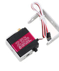25Kg Dual Shaft U Mount RC Digital Servo with Full Metal Gear Waterproof Construction for Robotic Arm