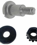 Kickass Replacement Shoulder Bolt Fits Traeger Grills Strong Threaded Rod Dang Solid For Ironwood Select Silverton Models No Sweat Quick Install Upgrade with washer and nut.