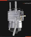 In Line Fuel Pump With Filter For Ford F 250 350 450 550 Super Duty Diesel 2008 2009 2010 V8 6.4L Replacement