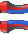 Cable Shears For Copper And Aluminum Cables, One Hand Operation, Clean Smooth Cuts Without Crushing Or Deformation, Red and Blue Handles