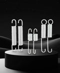 Ride Ready Universal Motorcycle Kickstand Springs Set For Dirt Bikes, Pit Bikes, Mini Bikes And Electric Scooters, Stainless Steel