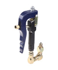 Air Operated Grease Gun Handheld High Pressure Injector with beefy aluminum alloy body and quick connect nozzle close-up.